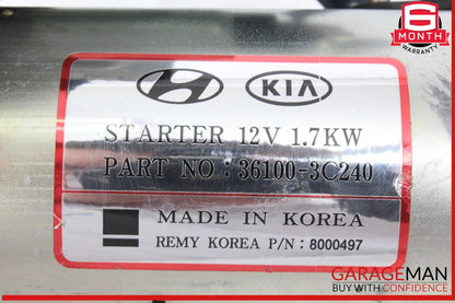 14-24 Hyundai Genesis G70 G80 Engine Ignition Starter Motor 36100-3C240 OEM