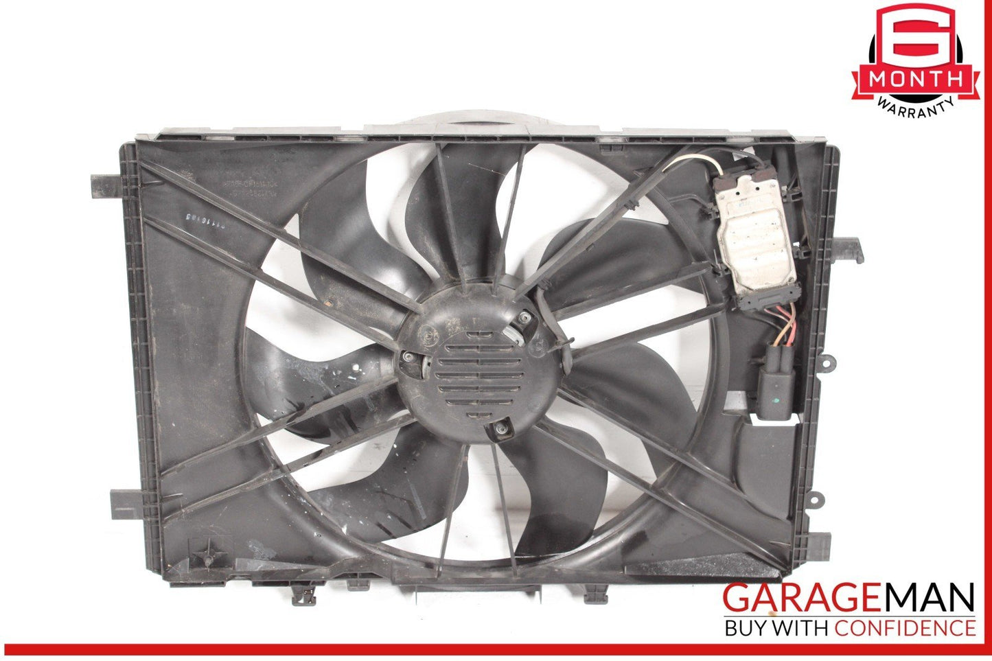 08-20 Mercedes W204 C250 E350 Engine Radiator Cooling Fan Motor Assembly OEM
