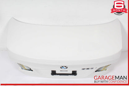 11-16 BMW 528i Rear Trunk Lid Deck Shell Panel Cover OEM