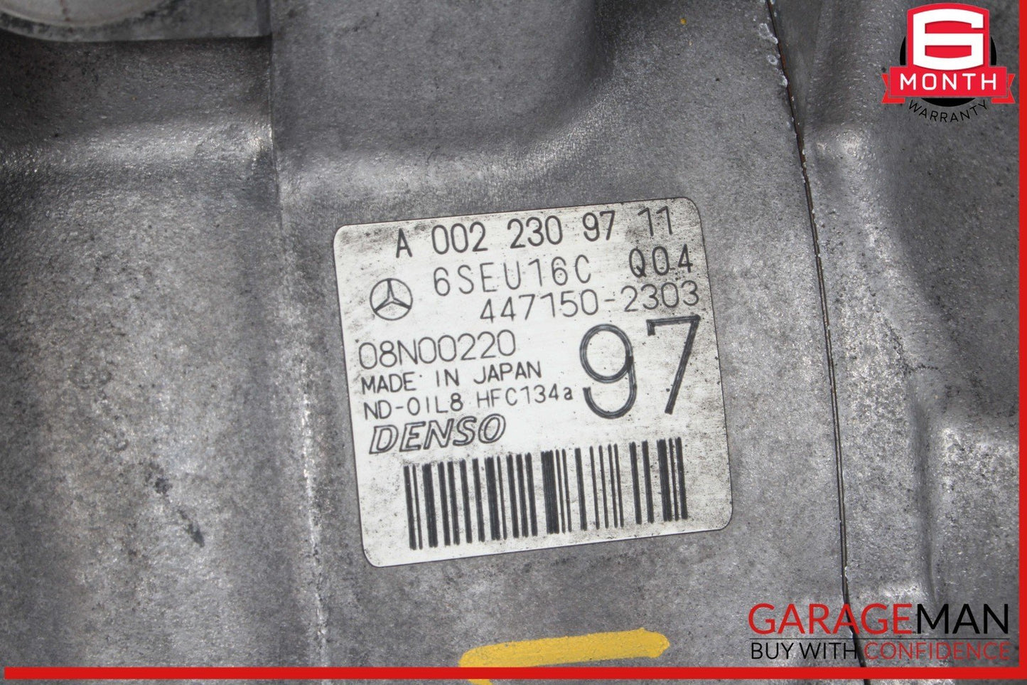12-18 Mercedes W207 E550 CLS550 A/C Air Conditioning Compressor 0022309711 OEM