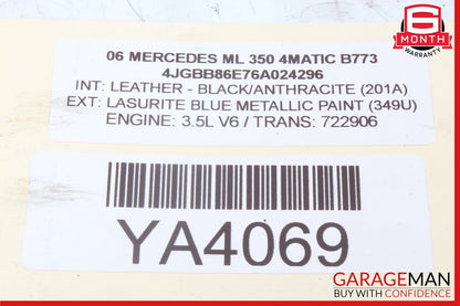 06-13 Mercedes W164 ML350 GL450 Rear Left or Right Upper Control Arm OEM