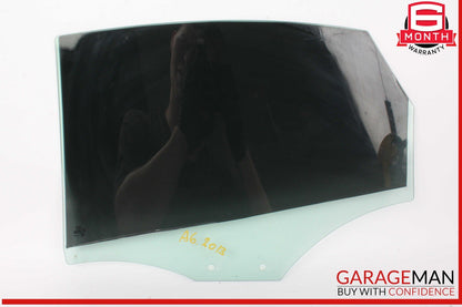 12-18 Audi A6 Rear Right Side Door Window Auto Glass OEM