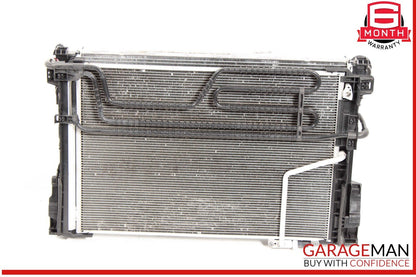 12-15 Mercedes W204 C250 M271 Engine Cooling Radiator AC Air A/C Condenser OEM