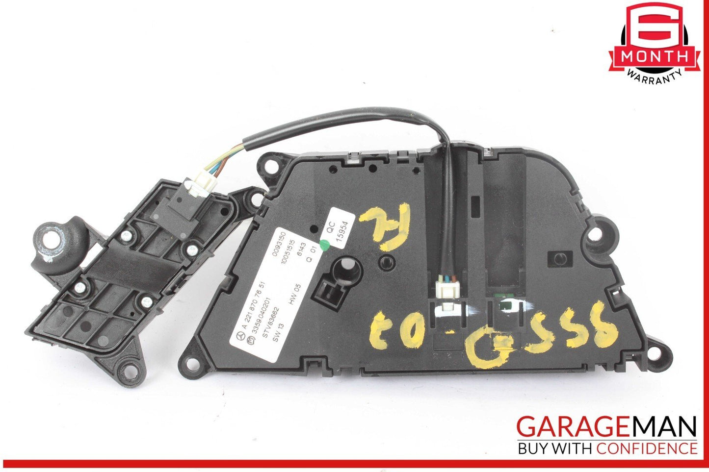 07-14 Mercedes W221 S550 CL550 Front Left Driver Seat Control Memory Switch OEM