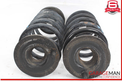 08-15 Audi TT TTS Rear Left or Rear Right Side Coil Spring Set of 2 OEM