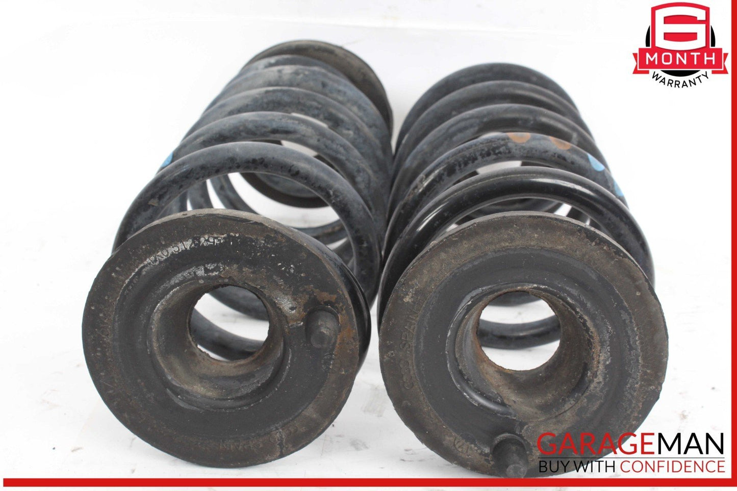 08-15 Audi TT TTS Rear Left or Rear Right Side Coil Spring Set of 2 OEM