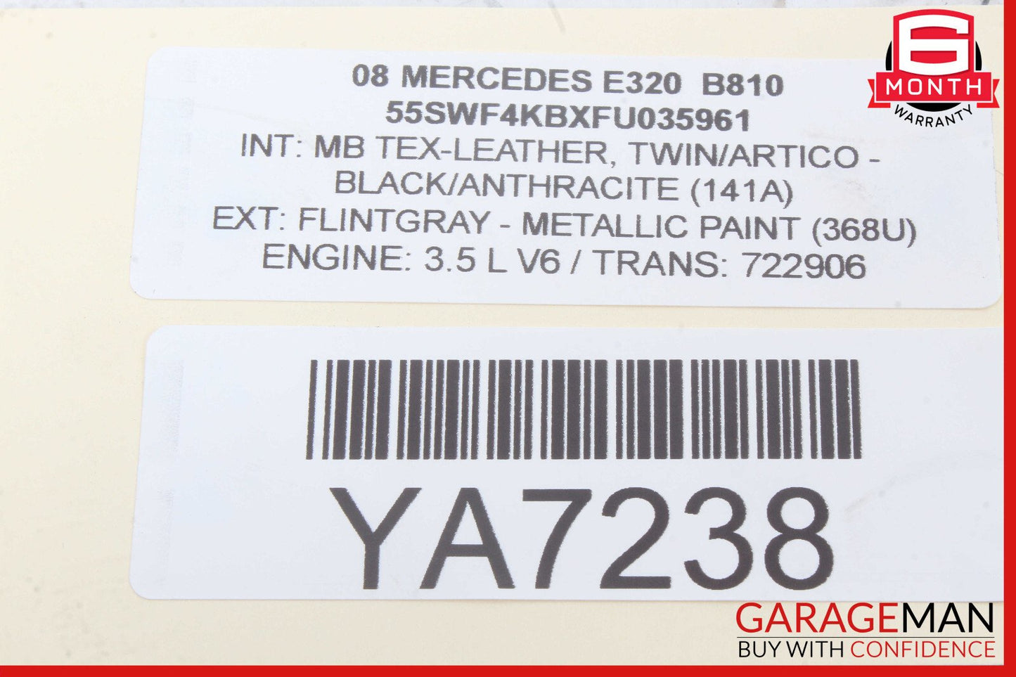 03-09 Mercedes W211 E320 E550 Front Right Passenger Door Control Module OEM