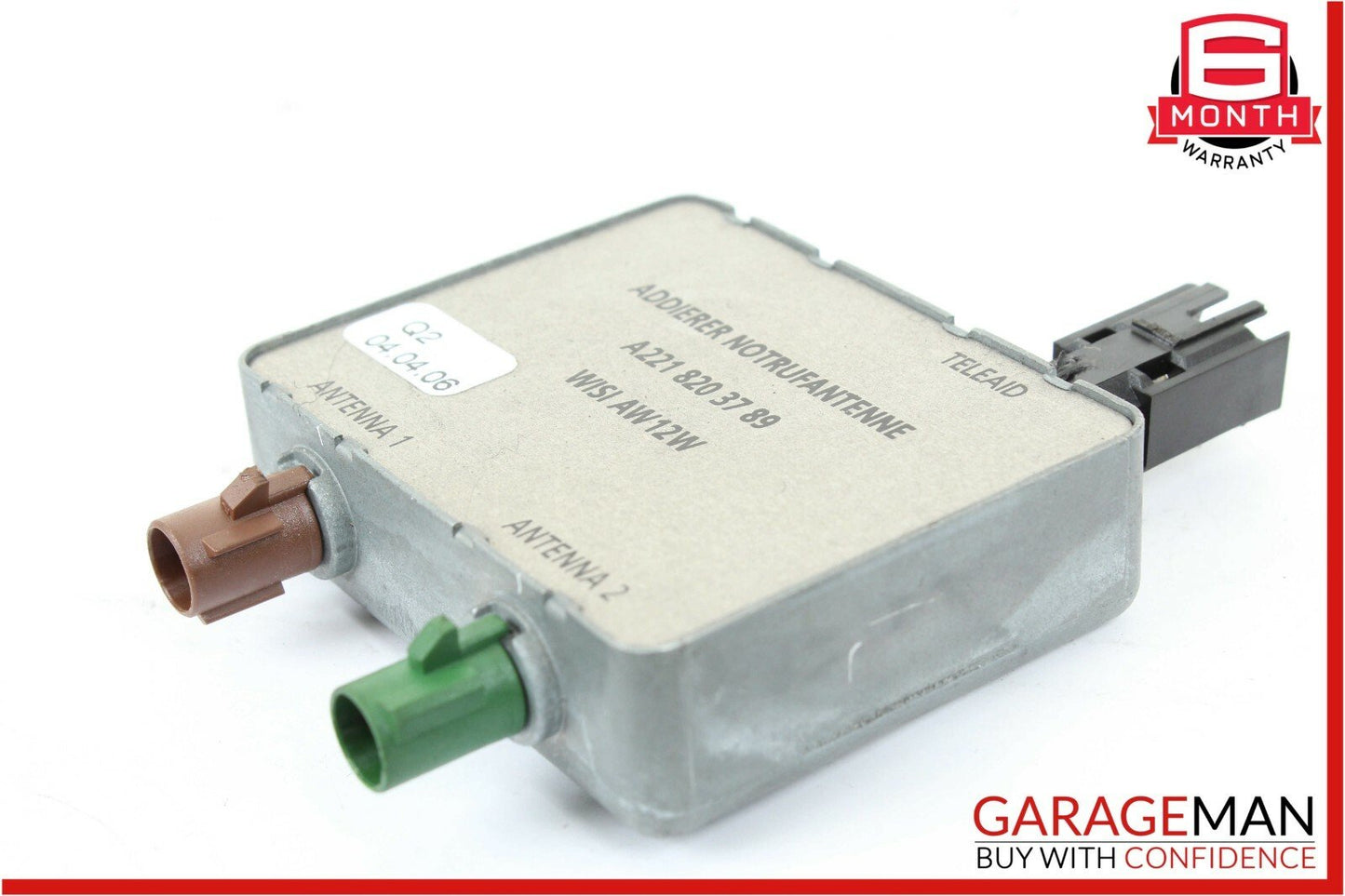 07-13 Mercedes W221 S550 CL550 Antenna AMP Amplifier Splitter Module Unit OEM