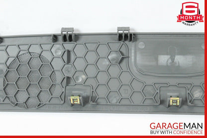 03-12 Mercedes R230 SL500 SL550 Rear Deck Speaker Cover Trim Panel Grey OEM