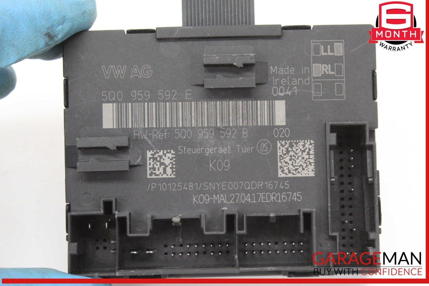 15-20 Audi A3 S3 RS3 Front Right Passenger Side Door Control Module Unit OEM