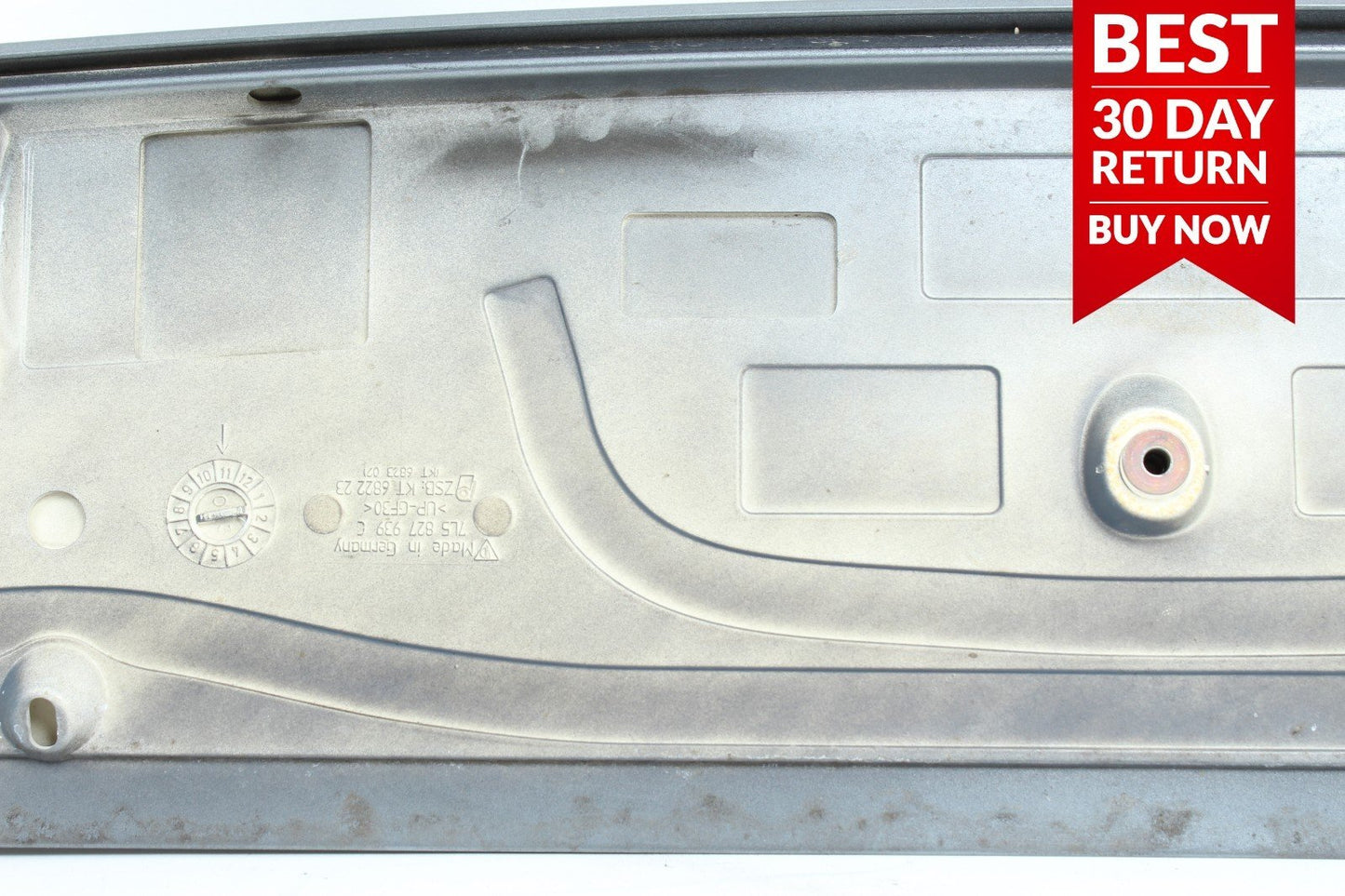 03-06 Porsche Cayenne 955 Rear Exterior Trunk Hatch Spoiler Wing Panel Gray A107