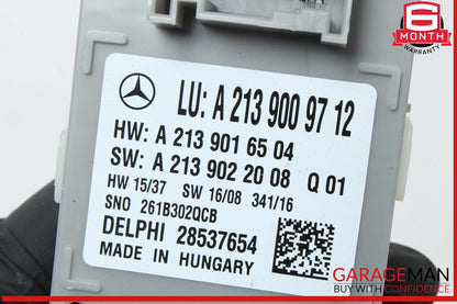 17-19 Mercedes W213 E300 E400 Estate Light Control Module 2139009712 OEM