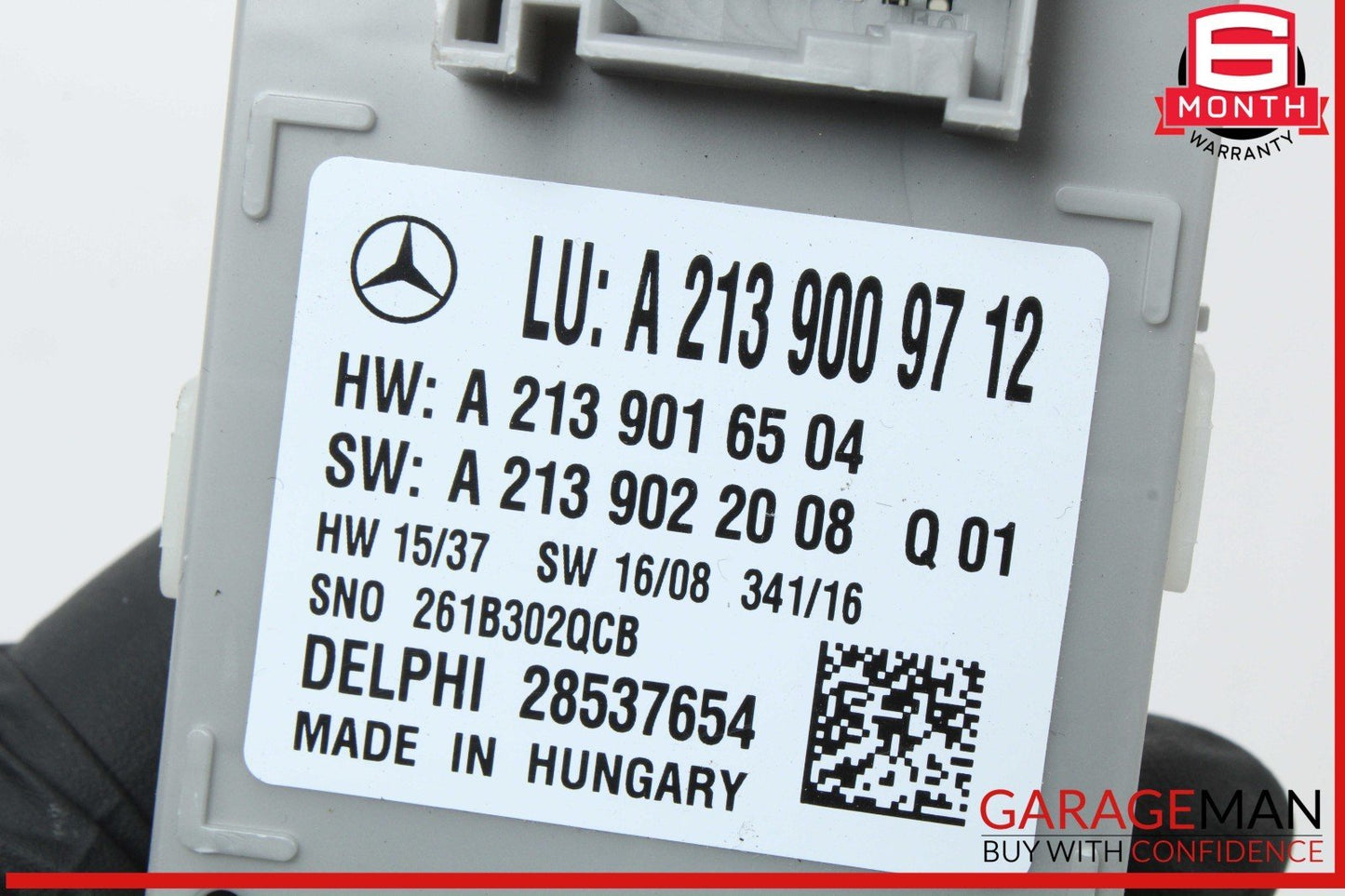 17-19 Mercedes W213 E300 E400 Estate Light Control Module 2139009712 OEM