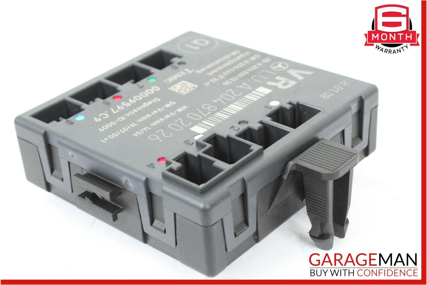 08-14 Mercedes W204 C300 Front Right Passenger Side Door Control Module Unit