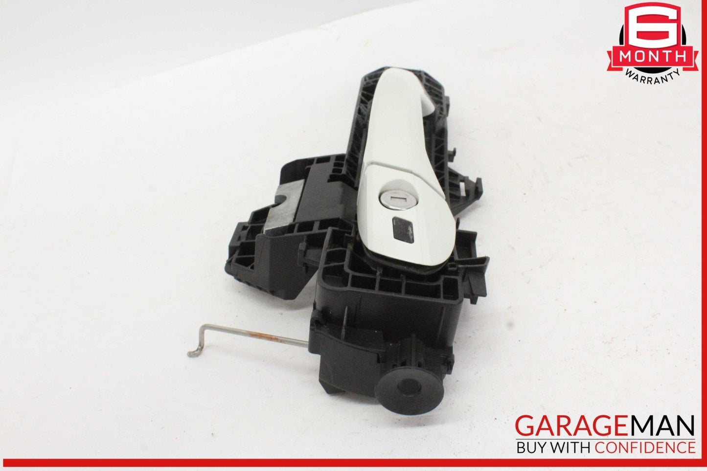 10-15 Mercedes X204 GLK350 4MATIC Front Left Side Exterior Door Handle White OEM
