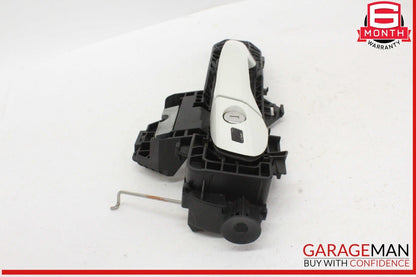 10-15 Mercedes X204 GLK350 4MATIC Front Left Side Exterior Door Handle White OEM