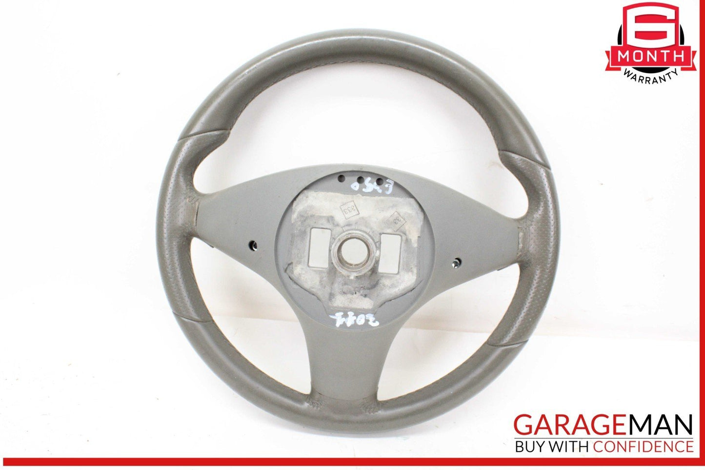 10-11 Mercedes W207 E350 E400 AMG Sport 3 Spoke Steering Wheel Gray OEM
