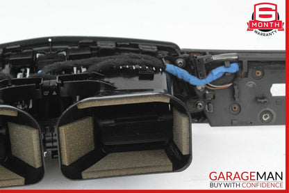 10-13 Mercedes W212 E350 Front Center Dash AC A/C Air Vent Trim Assembly Wood