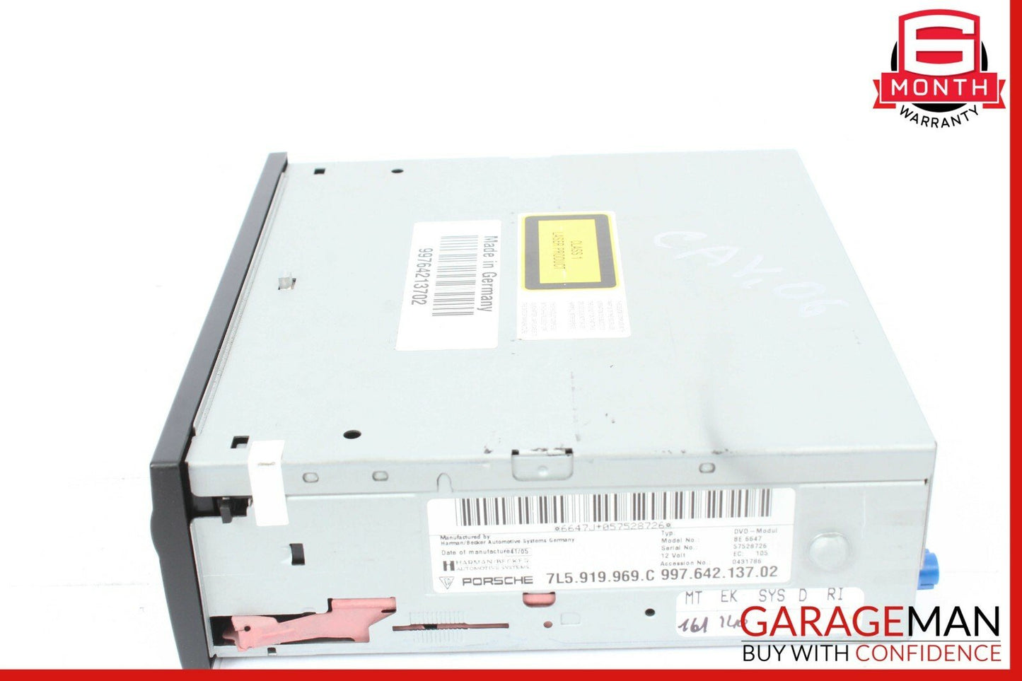 03-10 Porsche Cayenne 955 957 Navigation GPS DVD Player 7L5919969C