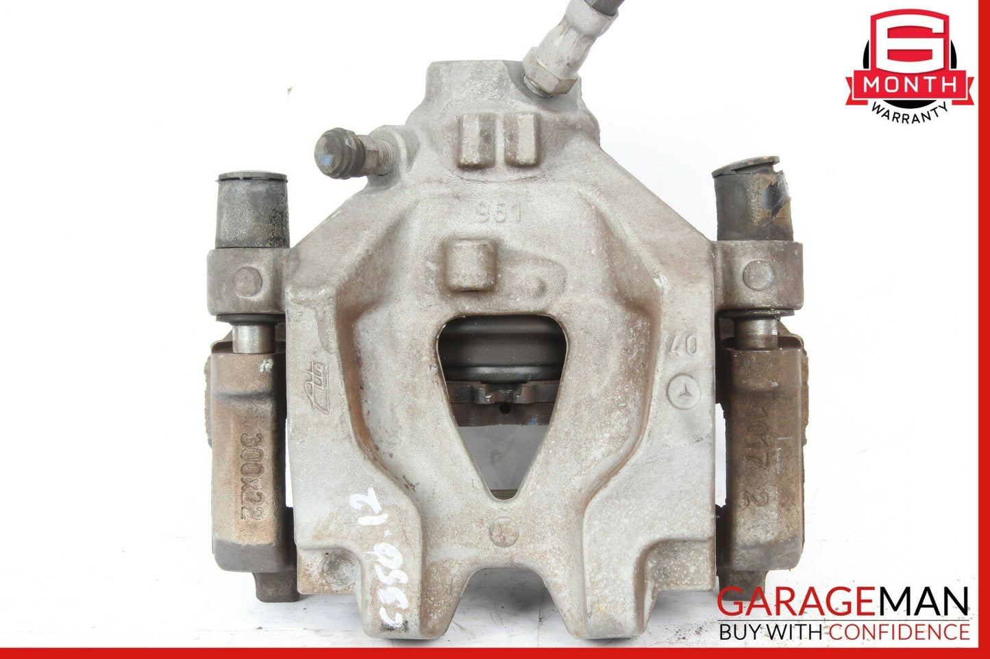 08-14 Mercedes W204 C350 Rear Left & Right Side Brake Caliper Calipers Set of 2