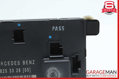 06-11 Mercedes W219 CLS550 Rear Left Side Door Control Module 2198203326 OEM