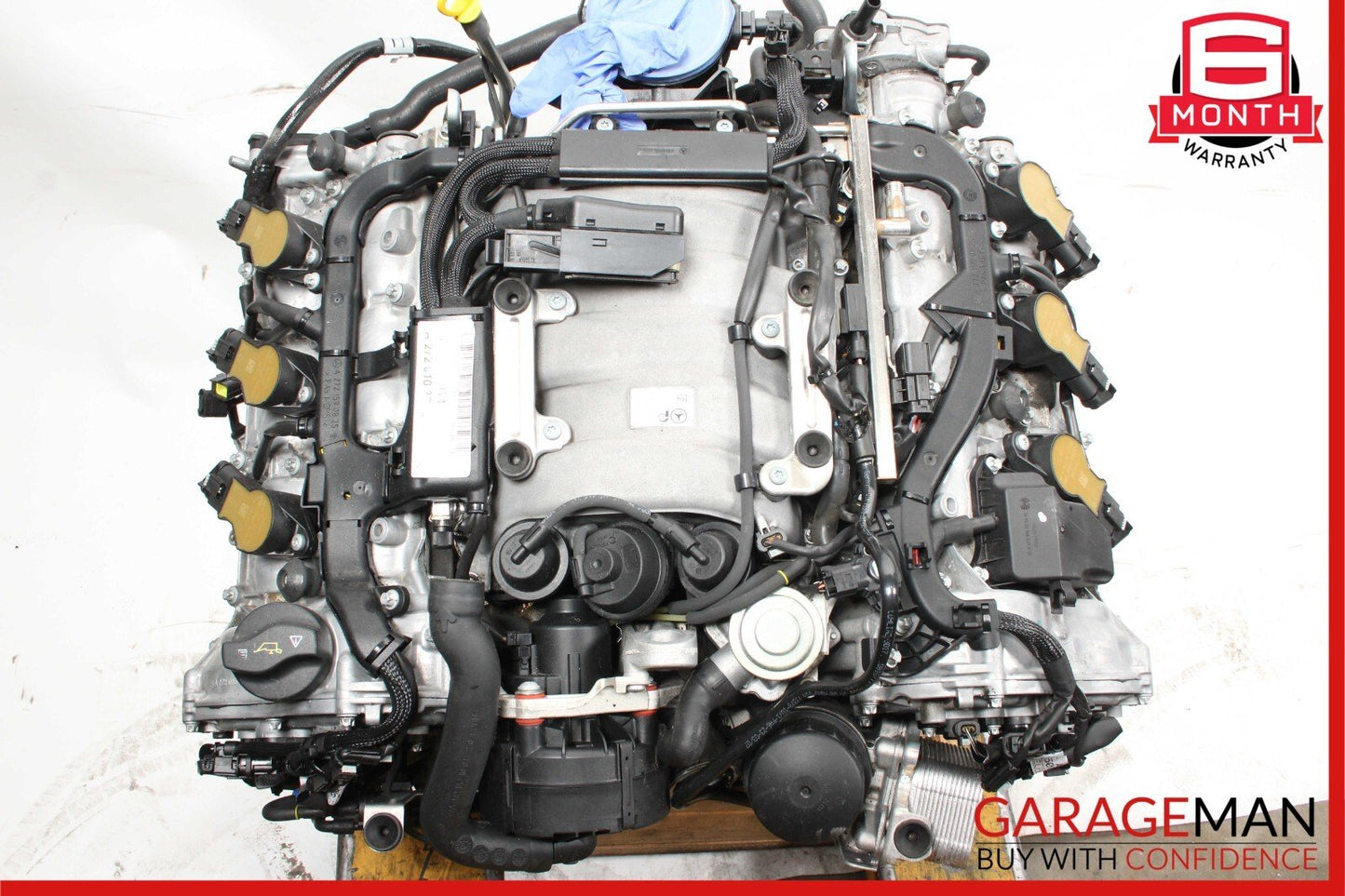 06-11 Mercedes R171 SLK300 C300 3.0L M272 Engine Motor Block Assembly RWD 116k