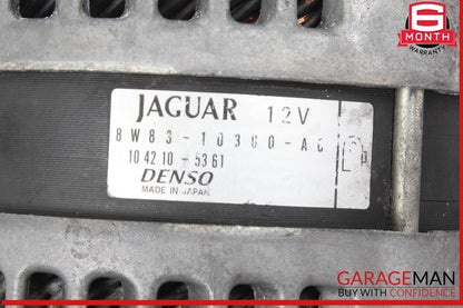 10-15 Jaguar X250 XF XFR XJ Engine Generator Alternator 8W8310300AC OEM