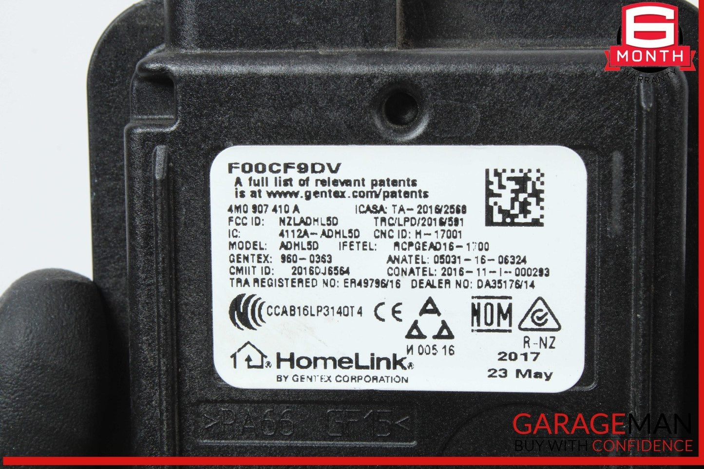 18-24 Audi A5 A4 S5 RS5 Q5 Homelink Garage Door Opener Control Module Unit OEM