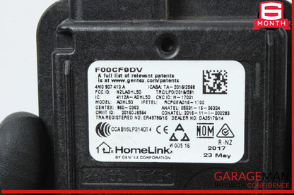 18-24 Audi A5 A4 S5 RS5 Q5 Homelink Garage Door Opener Control Module Unit OEM