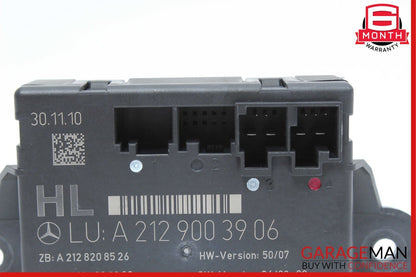 08-18 Mercedes W212 E350 CLS550 Rear Left Side Door Control Module OEM