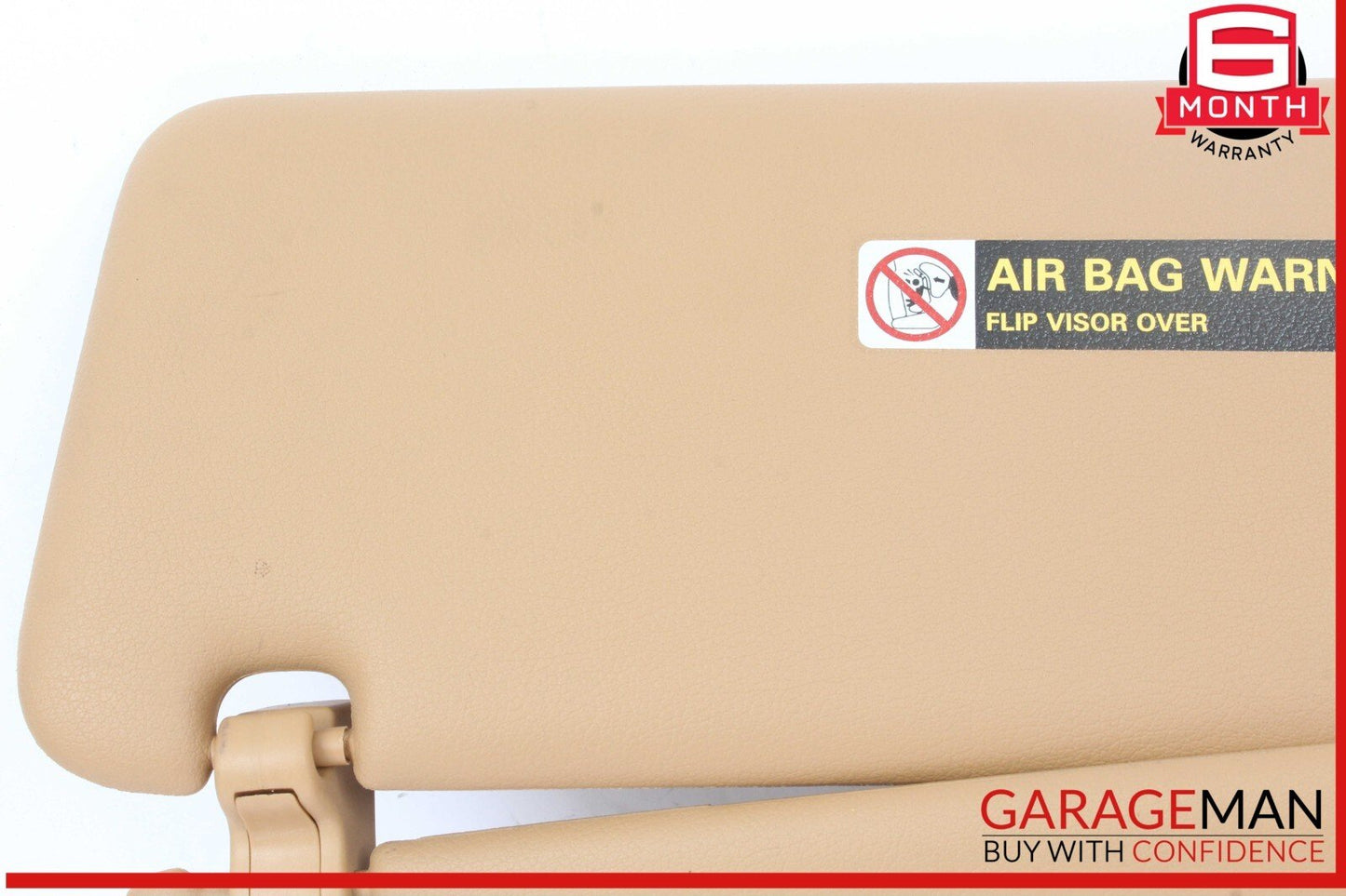 03-10 Porsche Cayenne 955 957 Front Right Side Sunvisor Sun Visor Shade Brown