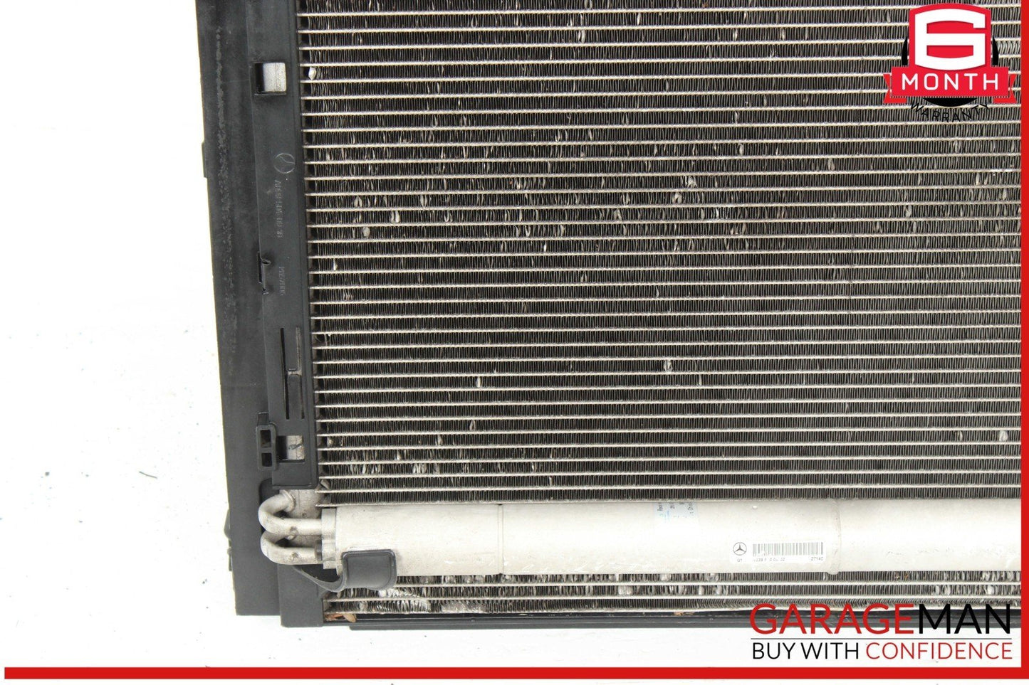 12-19 Mercedes W166 ML350 Water Radiator A/C Conditioning Condenser Assembly OEM