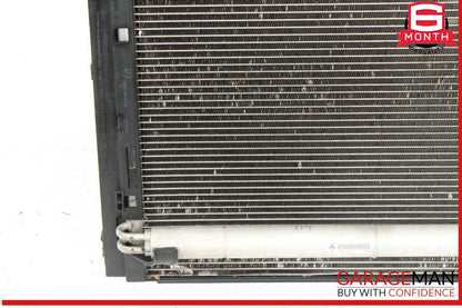12-19 Mercedes W166 ML350 Water Radiator A/C Conditioning Condenser Assembly OEM