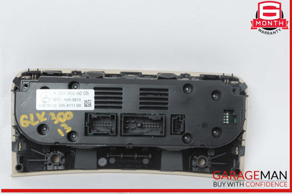 12-14 Mercedes W204 C250 C63 AMG C300 AC A/C Heater Climate Control w/ Trim OEM