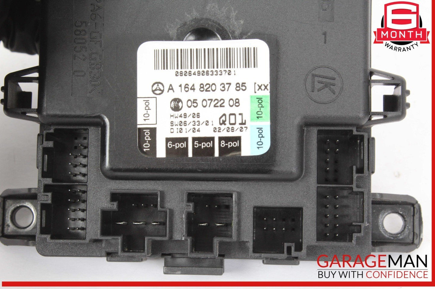 06-13 Mercedes W164 ML550 GL450 Front Left Side Door Control Module OEM