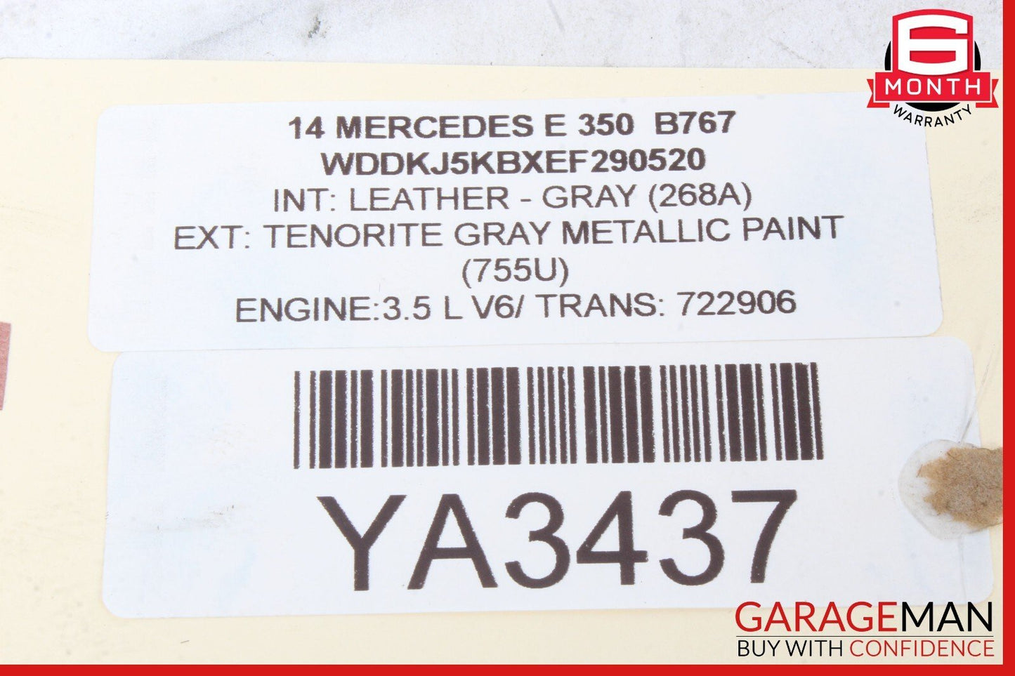 08-14 Mercedes W207 E350 C250 Front Left Side Suspension Upper Control Arm RWD
