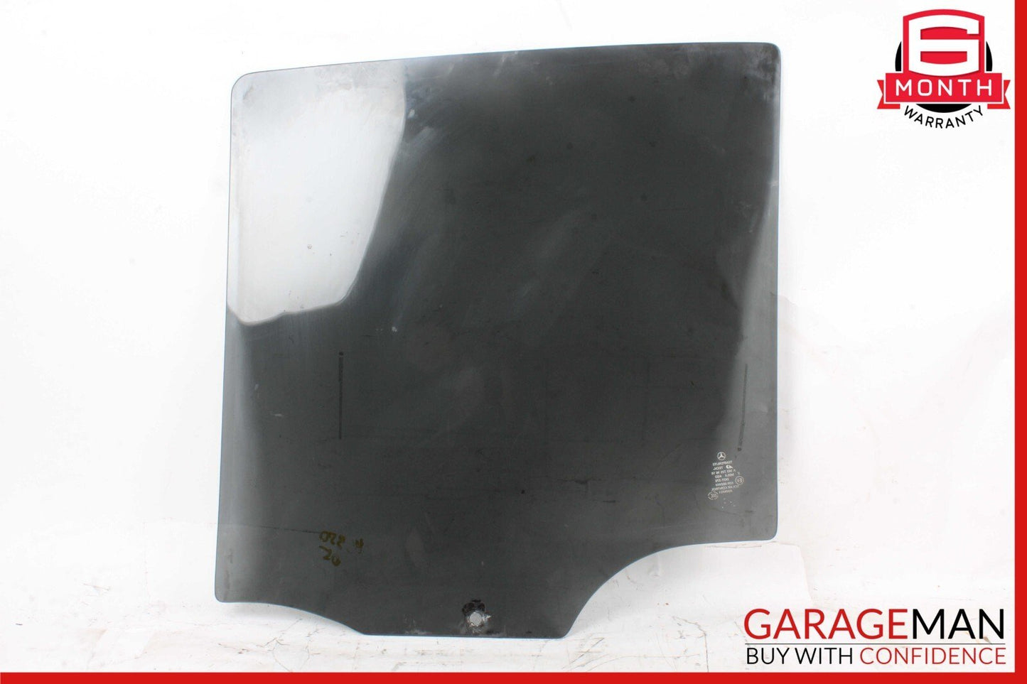98-05 Mercedes W163 ML350 ML500 Rear Right Passenger Side Window Glass OEM