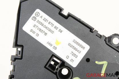 07-13 Mercedes W221 S550 CL550 Front Left Seat Control Memory Switch Q01 OEM