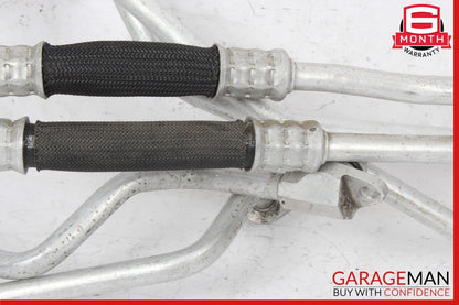 17-21 Alfa Romeo Giulia 2.0L A/C AC Air Conditioning Compressor Hose Lines OEM