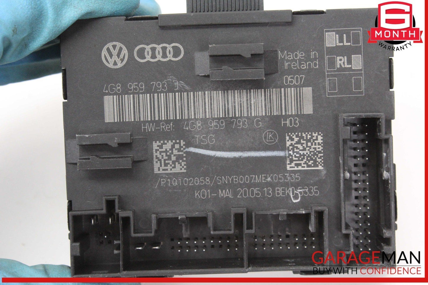 12-18 Audi A6 A7 Front Left Driver Side Door Control Module Unit 4G8959793J OEM