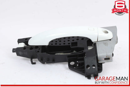 08-18 Audi Q5 S4 A4 A5 Front Left Driver Side Exterior Door Handle White OEM
