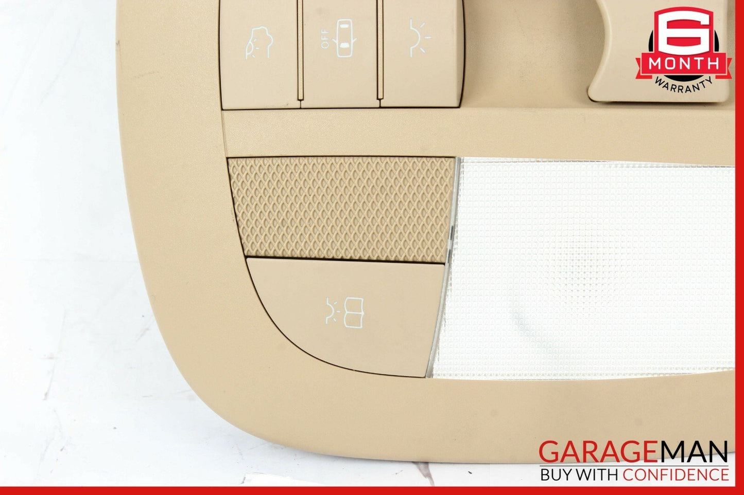06-13 Mercedes GL320 ML350 Front Overhead Dome Light Reading Map Lamp Brown