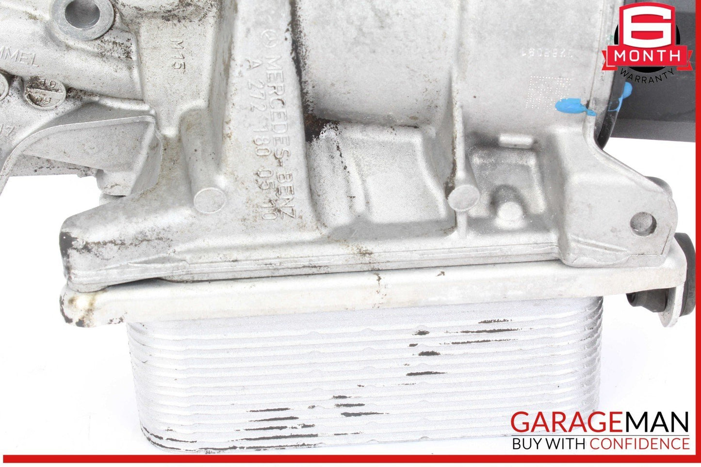 05-13 Mercedes W221 S400 Hybrid E550 Oil Filter Cooler Housing 2721800510 OEM