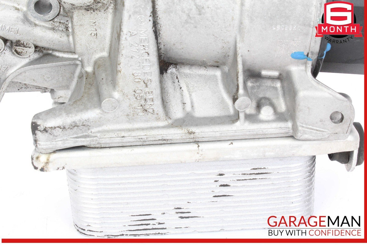05-13 Mercedes W221 S400 Hybrid E550 Oil Filter Cooler Housing 2721800510 OEM