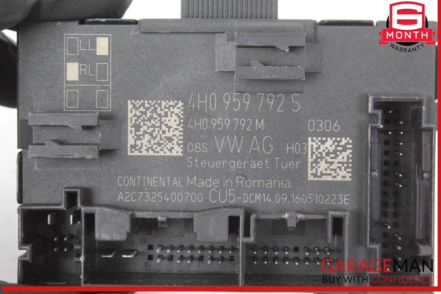 15-24 Porsche Macan 95B Front Right Side Door Control Module 4H0959792S OEM