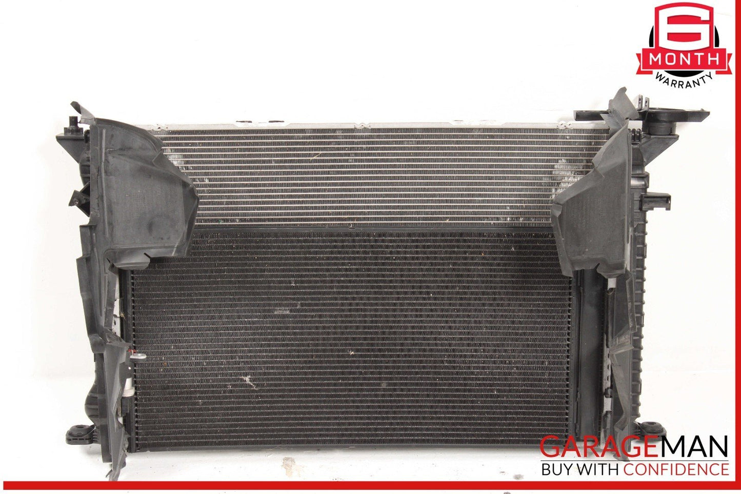09-16 Audi A5 Q5 2.0L Engine Cooling Radiator AC A/C Condenser Assembly OEM