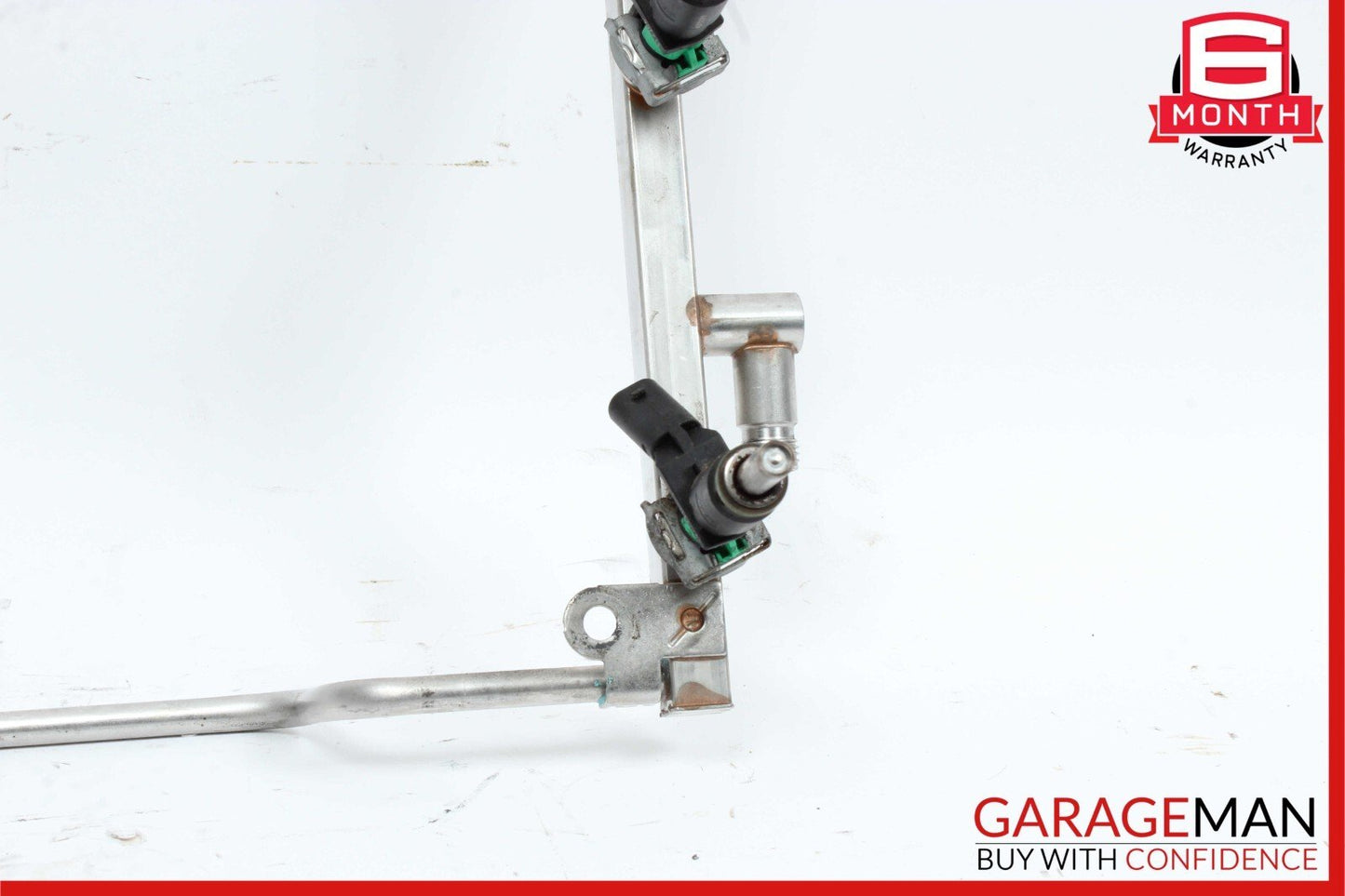 05-12 Mercedes W211 E350 C350 R350 Fuel Injector Rail w/ Fuel Injectors OEM