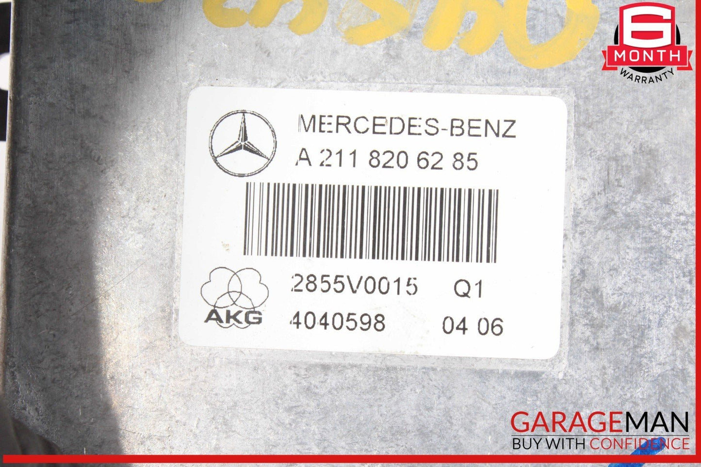 00-06 Mercedes W220 S430 E320 Hands Free Voice Communication Control Module Unit