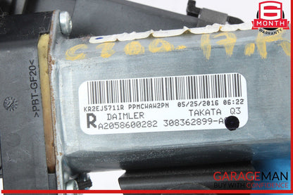 17-20 Mercedes W205 C300 4MATIC Front Right Side Seat Belt Feeder Motor OEM