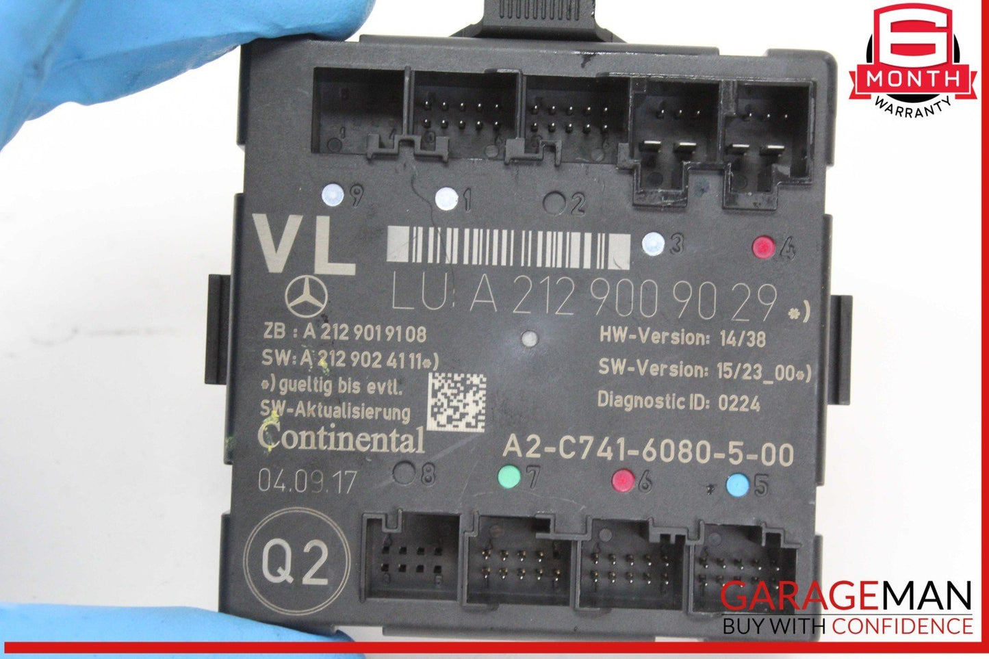 08-18 Mercedes R172 SLC300 C250 C350 Front Left Side Door Control Module OEM